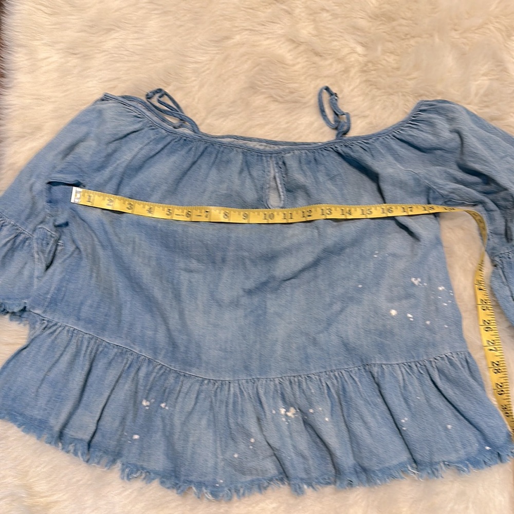 NWT denim top - Picture 9 of 9